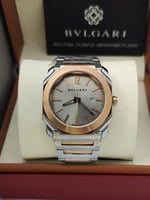 ساعة بولغاري رجالي كرت الماركة وكامل المحتويات