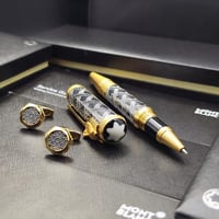 قلم مونت بلاك مع كبكات وكامل الملحقات