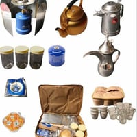 طقم عزبة سفري للقهوة و الشاي شنطة قهوة وشاهي مكتمل...