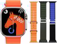 ساعة الترا 8 الاصلي مع ثلاث اساور مجاناً