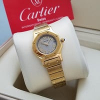 ساعة كارتير نسائية كامل الملحقات جودة عالية