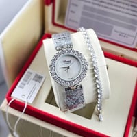 ساعة شوبارد نسائية +اسواره مع كامل الملحقات