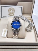 ساعة فرزاتشي نسائي بطارية مع خاتم واسوار وكامل الم...