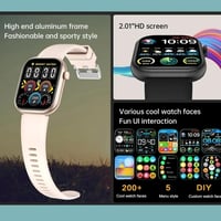 ساعة ذكية للنساء والرجال ، شاشة تعمل باللمس الكامل...