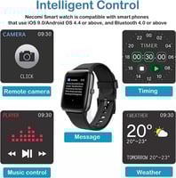 ساعة ذكية من نيكومي، جهاز تتبع اللياقة البدنية مع...