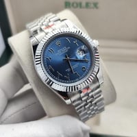 ساعة رولكس استل ستيل مع كامل الملحقات هاي كواليتي