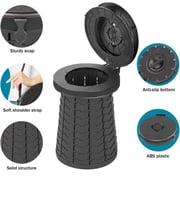 كرسي تخييم محمول قابل للطي بتصميم باكيت تلسكوبي، م...