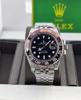 ساعة رولكس اتوماتيك الجديد استل ستيل كرت الماركة م...