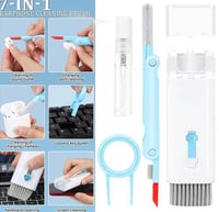 منظف الكيبورد وسماعات الاذن 7 في 1، فرشاة تنظيف وس...