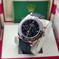 ساعة رولكس ربل رجالي بطارية كونو جراف استل ستيل ها...