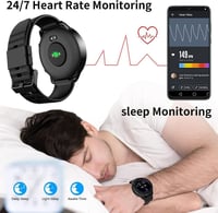 ساعة ذكية بلاك فيو X5 ساعة ذكية للرجال والنساء، سا...