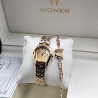 ساعة اقنر نسائي مع سوار بطارية مع كامل الملحقات ضم...