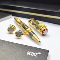 قلم مونت بلاك مع كبكات وكامل الملحقات