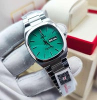 ساعة اوميغا استل ستيل ماستر كوالتي بكامل المحلقات