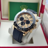 ساعة رولكس ربل رجالي بطارية كونو جراف استل ستيل ها...