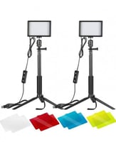 قطعتين من اعمدة اضاءة LED USB بدرجة حرارة لونية 56...