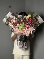 بوكيه ورد طبيعي متنوع