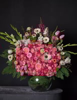 فازة ورد طبيعي