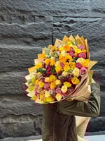 بوكيه ورد طبيعي - جمال لا يقاوم