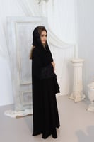 Black tone abaya