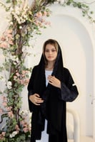 Black tone abaya