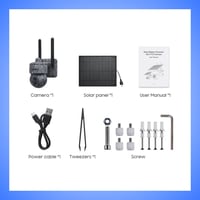 كاميرا مراقبة على الطاقة الشمسية