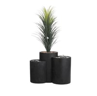 شجر صبار حوض فيبر مع نوافير