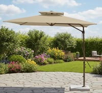 مظلة خارجية جانبية مربعة