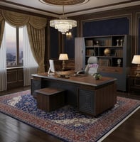 طقم مكتب المدير الفاخر 240سم