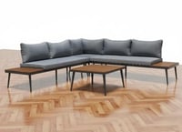 جلسة خارجية حرف L