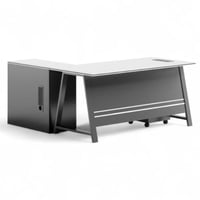 مكتب تنفيذي زاوية مع أدراج متحركة