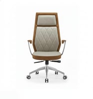 كرسي جلد متحرك