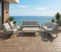 جلسة خارجية مودرن فاخرة (7 أشخاص)