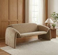 كنبة "أوريانا" الانسيابية المخملية