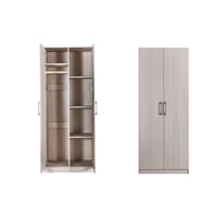 خزانة ملابس عصرية بتصميم خشبي أنيق