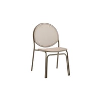 كرسي طعام أنيق بظهر شبكي