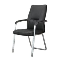 كرسي استقبال واجتماعات ثابت جلد