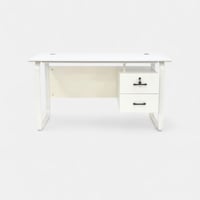 مكتب عمل خشبي مع أدراج وقفل