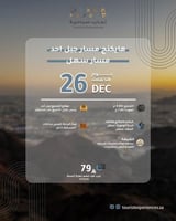 رحله هايكنج جبل احد 26 ديسمبر مسار سهل