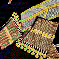 جلابيه عسيري كريب ملكي فاخر لون اسود تطريز ذهبي