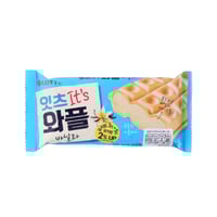 ايسكريم وافل بالفانيلا