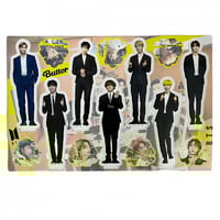 ستاند bts صغير من الورق المقوى ( شكل عشوائي)ا ارمي