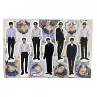 ستاند bts صغير من الورق المقوى ( شكل عشوائي)ا ارمي