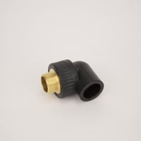 كوع سنة ذكر - 32*1 مم - أصفر/ أسود