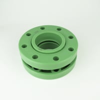 فلنجة بلاستيك - 90 مم - أخضر