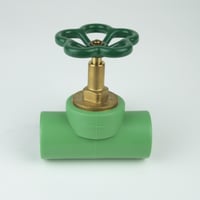 محبس إيقاف إنجليزي - 25*3/4 مم - يد أحمر/ أخضر