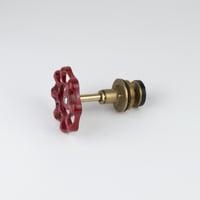 قلب محبس إيقاف بالديكور - أخضر