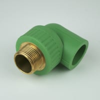 كوع سنة ذكر- 32*1 مم - أصفر / أخضر