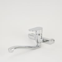 خلاط جداري قصير - مقبض علوي دائري