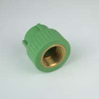 جلبة سنة أنثى - 25*1/2 مم - أصفر / أخضر